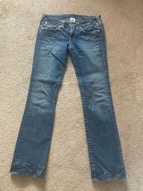 True Religion Women's Blue Boot-Cut Jeans